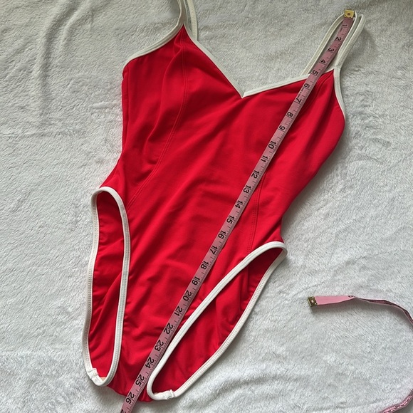 NWT La Blanca 90’s Y2K Women’s Comfy Slimming Padded One Piece Swimsuit 6 USA - Picture 4 of 11